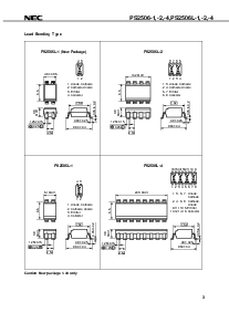 浏览型号PS2506L-1-E3的Datasheet PDF文件第3页