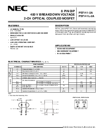 浏览型号PS7141-2A的Datasheet PDF文件第1页