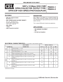 浏览型号PS9814的Datasheet PDF文件第1页