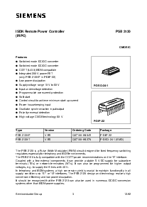 浏览型号PSB2120的Datasheet PDF文件第1页