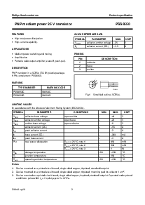 浏览型号PSS8550D的Datasheet PDF文件第2页
