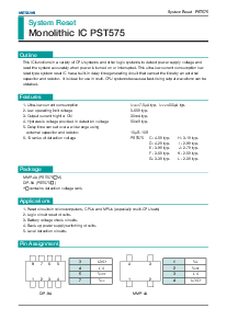 浏览型号PST575的Datasheet PDF文件第1页