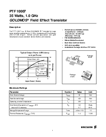 浏览型号PTF10007的Datasheet PDF文件第1页