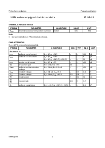 浏览型号PUMH11的Datasheet PDF文件第4页