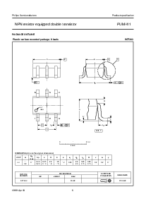 浏览型号PUMH11的Datasheet PDF文件第6页