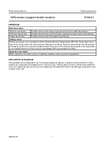 浏览型号PUMH11的Datasheet PDF文件第7页