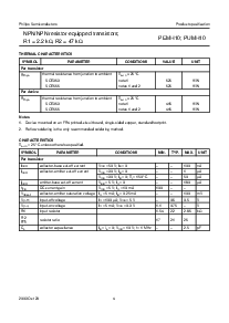 浏览型号PUMH10的Datasheet PDF文件第4页