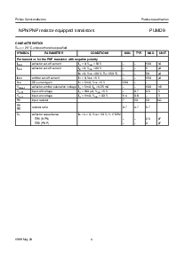 浏览型号PUMD9的Datasheet PDF文件第4页