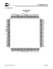 浏览型号CY7C09449PV-AC的Datasheet PDF文件第4页