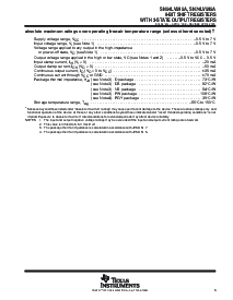 浏览型号SN74LV595APWG4的Datasheet PDF文件第5页