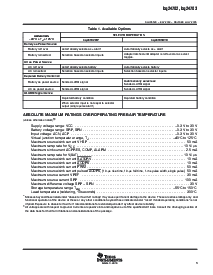 浏览型号BQ24702PWG4的Datasheet PDF文件第3页