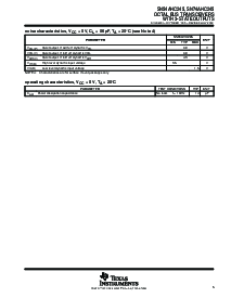 浏览型号SN74AHC245PWLE的Datasheet PDF文件第5页