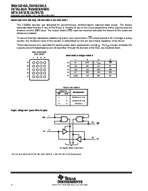浏览型号SN74LV245APWLE的Datasheet PDF文件第2页
