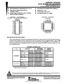 浏览型号SN74HC244APWLE的Datasheet PDF文件第1页