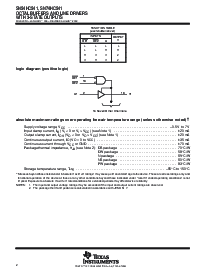 浏览型号SN74HC541PWLE的Datasheet PDF文件第2页