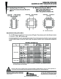 浏览型号SN74AHC86PWLE的Datasheet PDF文件第1页