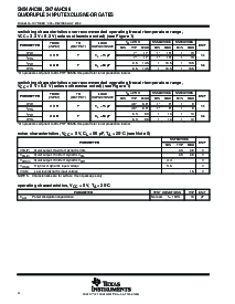 浏览型号SN74AHC86PWLE的Datasheet PDF文件第4页