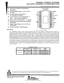 浏览型号TPS73HD325PWPR的Datasheet PDF文件第1页