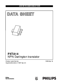浏览型号PXTA14的Datasheet PDF文件第1页