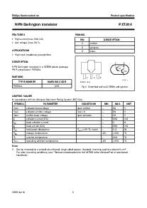 浏览型号PXTA14的Datasheet PDF文件第2页