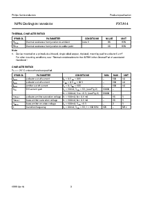浏览型号PXTA14的Datasheet PDF文件第3页
