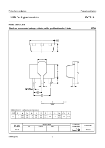 浏览型号PXTA14的Datasheet PDF文件第5页