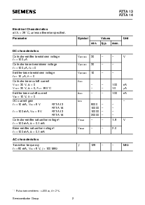 浏览型号PZTA14的Datasheet PDF文件第2页