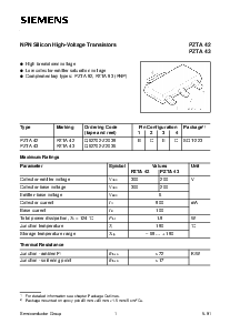 浏览型号PZTA42的Datasheet PDF文件第1页