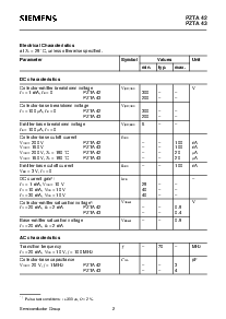 浏览型号PZTA42的Datasheet PDF文件第2页