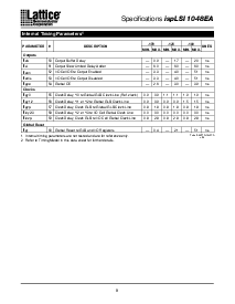 浏览型号ispLSI1048EA-100LQ128的Datasheet PDF文件第8页