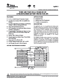 浏览型号bq29312PWR的Datasheet PDF文件第1页