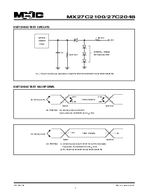 浏览型号MX27C2048QC-55的Datasheet PDF文件第7页