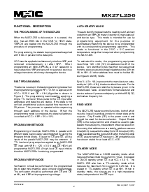 浏览型号MX27L256QC-20的Datasheet PDF文件第2页