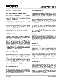 浏览型号MX27C4000QI-12的Datasheet PDF文件第2页