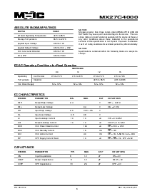 浏览型号MX27C4000QI-12的Datasheet PDF文件第6页