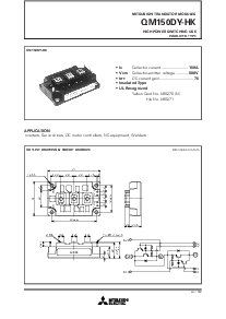 浏览型号QM150DY-HK的Datasheet PDF文件第1页