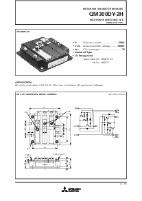 浏览型号QM300DY-2H的Datasheet PDF文件第1页