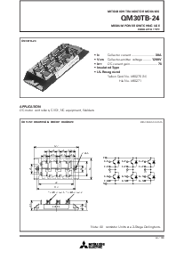 浏览型号QM30TB-24的Datasheet PDF文件第1页