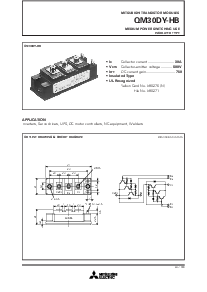 浏览型号QM30DY-HB的Datasheet PDF文件第1页