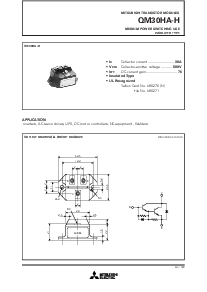 浏览型号QM30HA-H的Datasheet PDF文件第1页