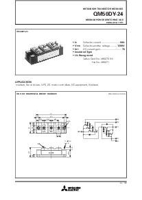 浏览型号QM50DY-24的Datasheet PDF文件第1页