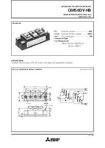 浏览型号QM50DY-HB的Datasheet PDF文件第1页