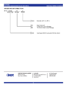 浏览型号QS3245的Datasheet PDF文件第5页