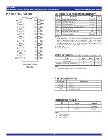 浏览型号QS3861的Datasheet PDF文件第2页