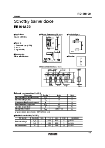 浏览型号RB161M-20的Datasheet PDF文件第1页