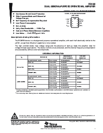 浏览型号RC4558P的Datasheet PDF文件第1页