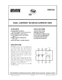 浏览型号REF200的Datasheet PDF文件第1页