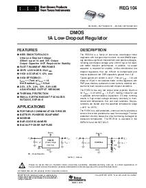 浏览型号REG104GA-5的Datasheet PDF文件第1页