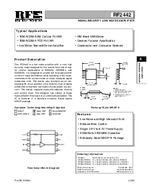 浏览型号RF2442的Datasheet PDF文件第1页