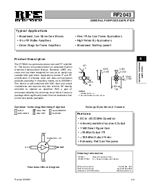 浏览型号RF2043的Datasheet PDF文件第1页